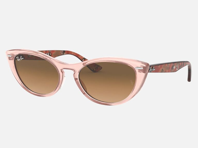 ray ban light pink polarized bride sunglasses with tan lenses