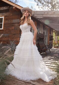 Beloved by Casablanca Bridal BL424 Elsie A-Line Wedding Dress