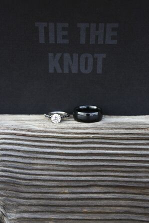 Unique Black Wedding Rings