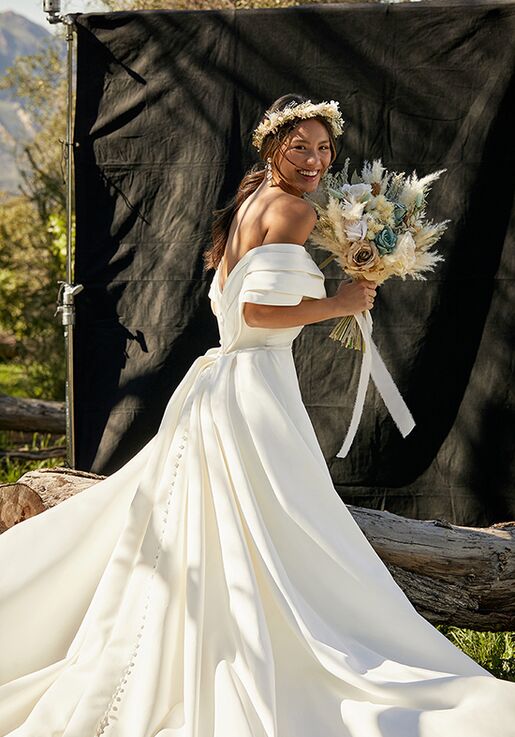 Madison James Karoline Sheath Wedding Dress - 3