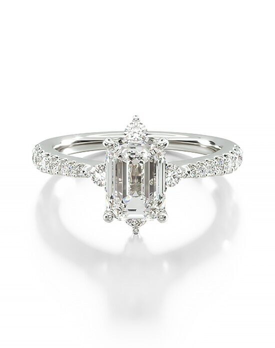 James Allen Emerald Cut Engagement Ring - 1