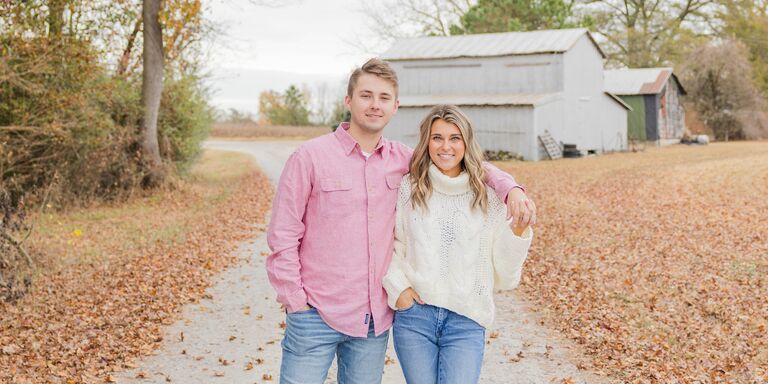 Kristin & Cameron Home Page Banner