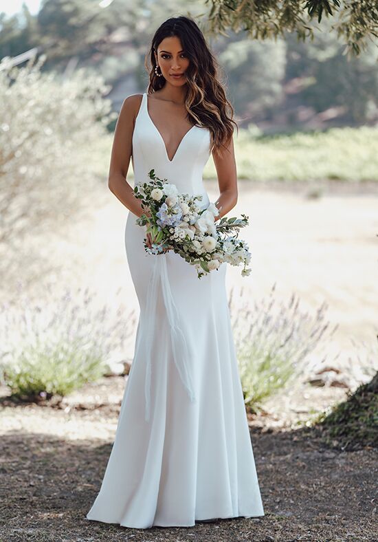 Allure Romance R3601 Sheath Wedding Dress - 1