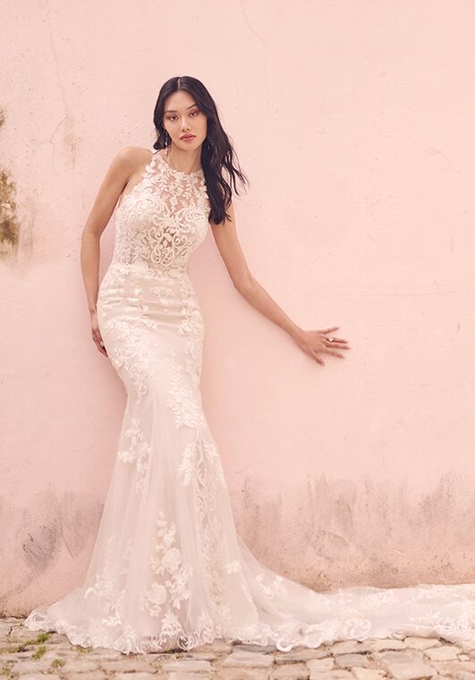 Maggie Sottero CLAIRE Fit-and-Flare Wedding Dress - 5