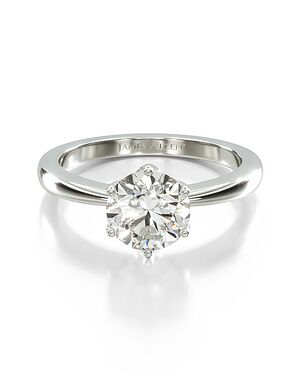 James Allen Round Cut Engagement Ring