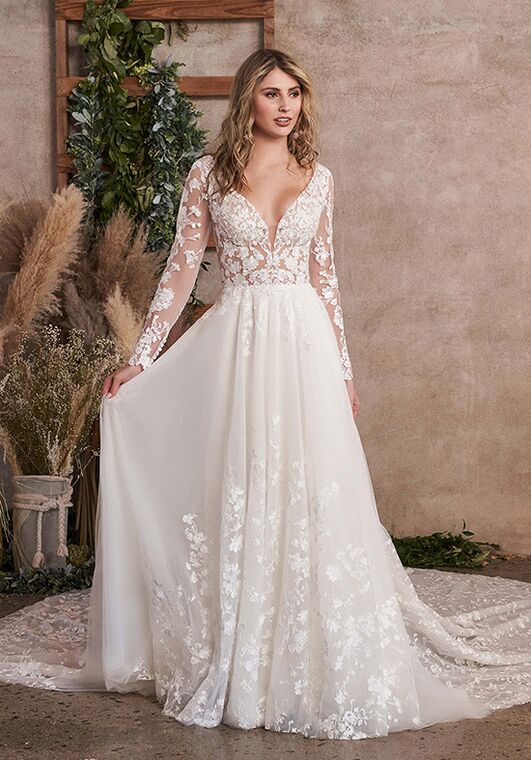 Lillian West 66229 A-Line Wedding Dress - 2