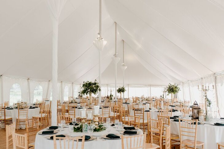 Tented Wedding Reception at Zingerman’s Cornman Farms in Dexter, Michigan