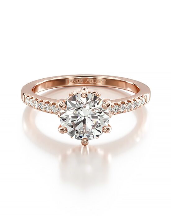 James Allen Round Cut Engagement Ring - 1