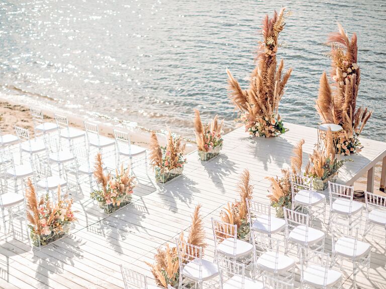 Beach wedding venue