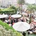Courtyard at the La Valencia Hotel Wedding in La Jolla, California