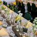 Yellow and White Reception Linens