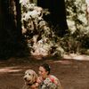 A Wildflower-Filled Wedding Among the Redwoods in Felton, California