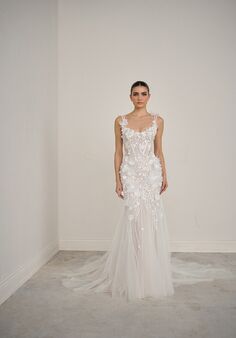 Justin Alexander Signature Ambrosia Fit-and-Flare Wedding Dress