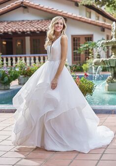 Jasmine Bridal F211015 A-Line Wedding Dress