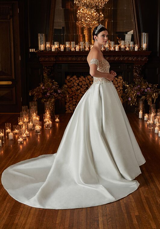 Amaré Couture C164 Ari Ball Gown Wedding Dress - 4