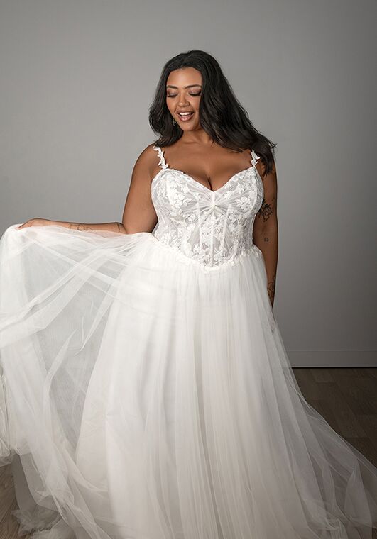 Stella York SY8113+ A-Line Wedding Dress - 5