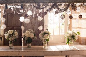 DIY Coffee-Filter Flower Decor