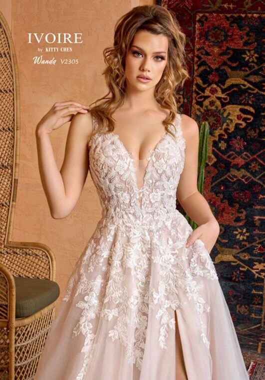 IVOIRE by KITTY CHEN WANDA, V2305 A-Line Wedding Dress - 3