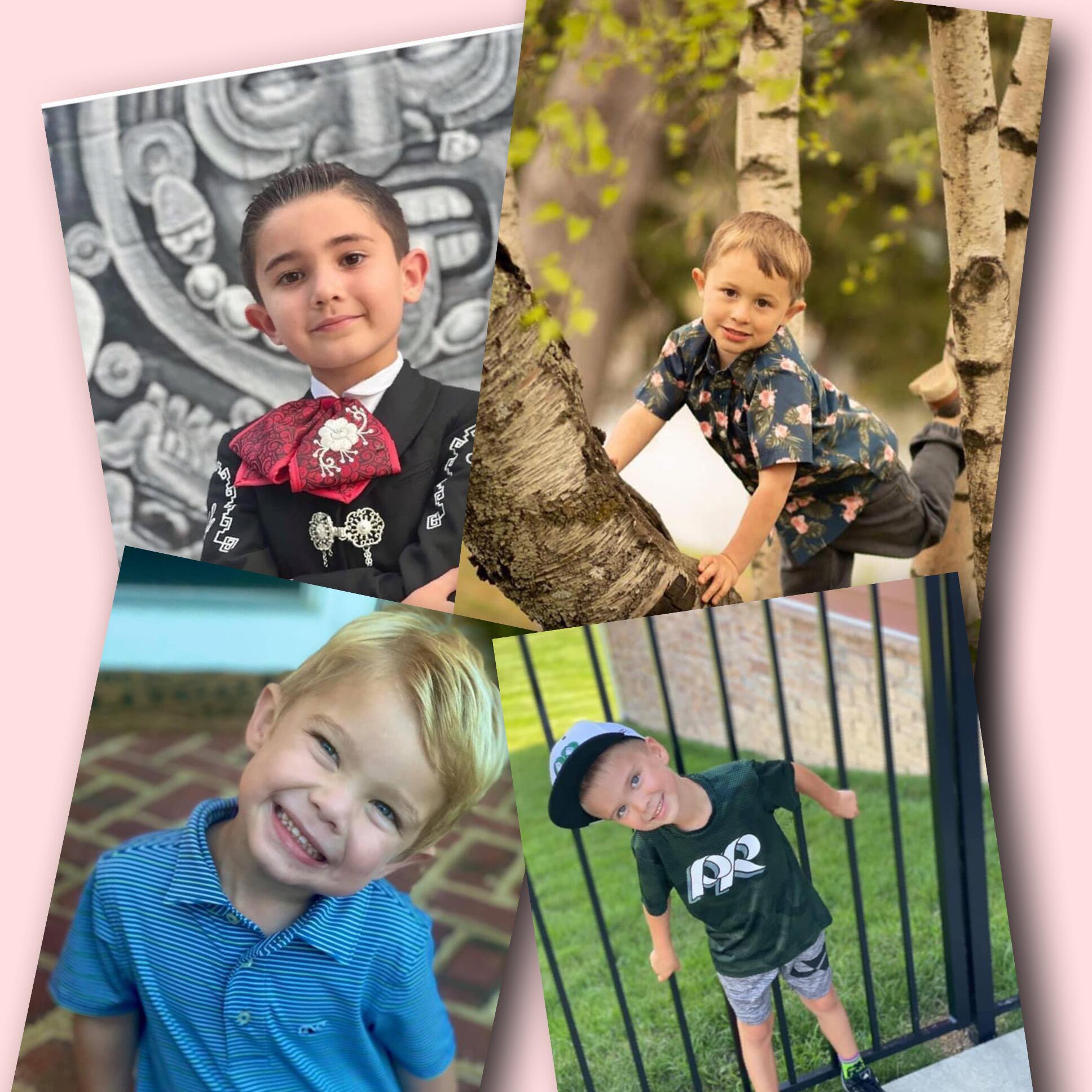 Mateo, Brantley, Charlie & Luca