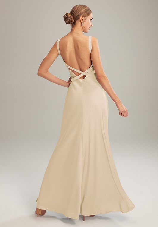 AW Bridal AW Sudie Dress V-Neck Bridesmaid Dress - 3