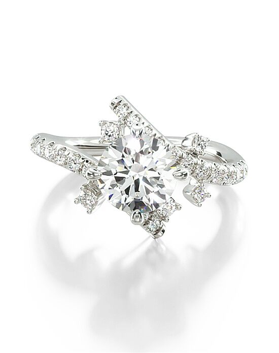 James Allen Round Cut Engagement Ring - 1