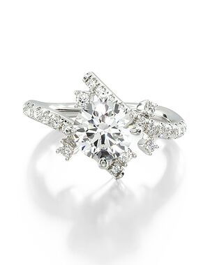 James Allen Round Cut Engagement Ring