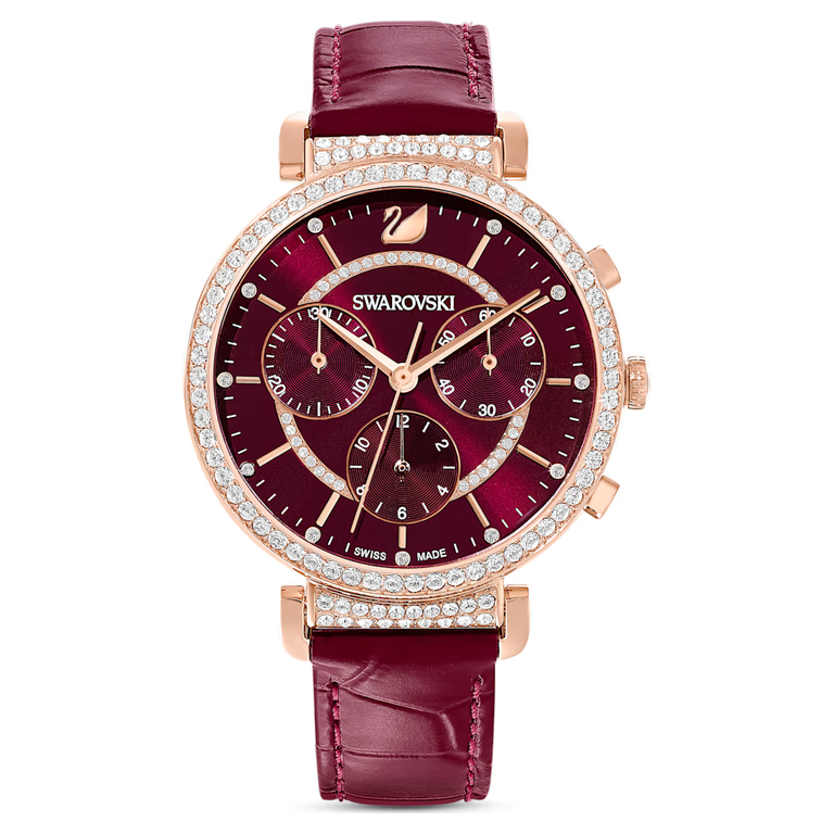 Swarovski crystal watch for the best 15th wedding anniversary gift