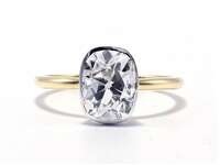 cushion cut engagement rings
