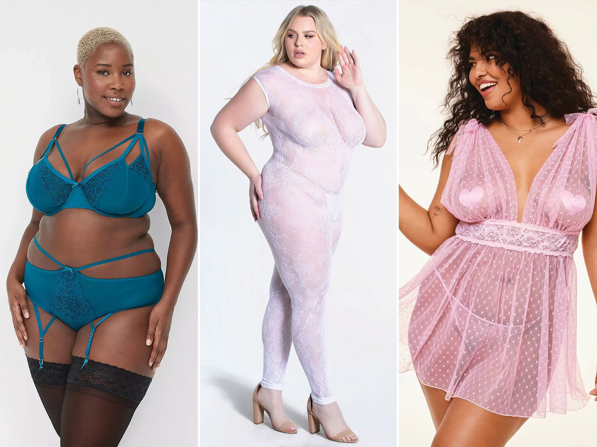 Women's Plus Sized Lingerie