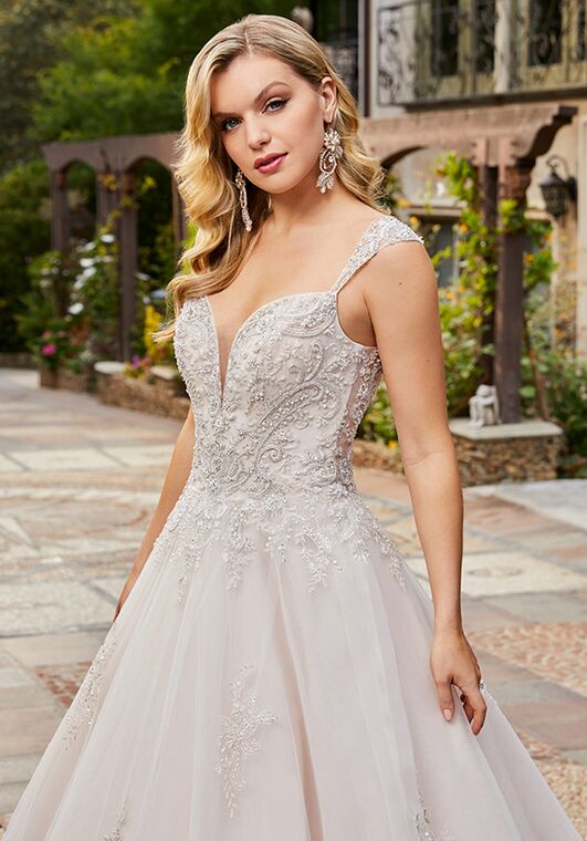 Casablanca Bridal 2398 McKenna Ball Gown Wedding Dress - 3