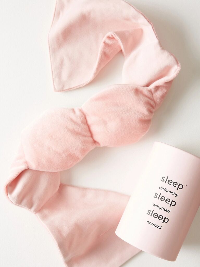 Weighted eye mask gift for wife