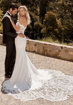 Sophia Tolli Y22052 | Winona Fit-and-Flare Wedding Dress