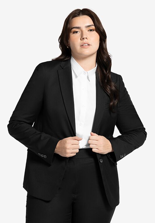 Generation Tux Women's Black Suit Pantsuits and Separates Wedding Dress - 5