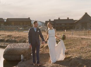 Liz Westgate (31 and a registered nurse) met Jyace Stutsman (28 and in business development) in Colorado—it all began with a yoga date—so they wanted 