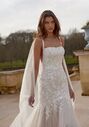 Justin Alexander Jazmin Fit-and-Flare Wedding Dress - thumbnail - 5