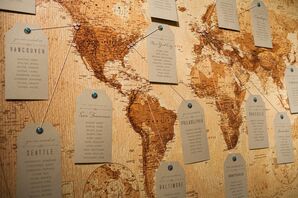 World Map Seating Chart