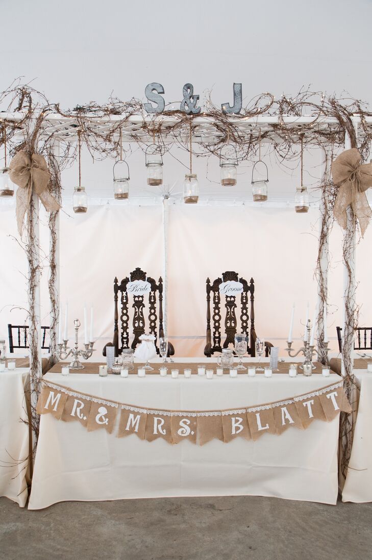 Rustic Vintage Head Table