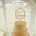 Blush and Gold Ombre Wedding Cake