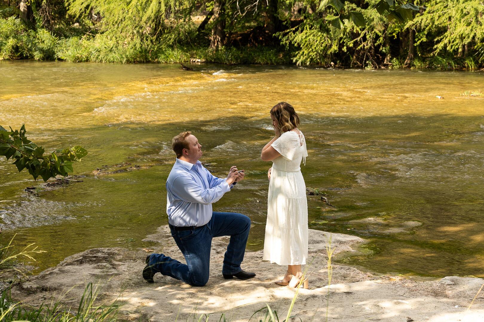 Hank proposed! The most special day!