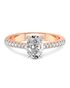 Friendly Diamonds Elegant Princess, Asscher, Cushion, Emerald, Heart, Marquise, Pear, Radiant, Round, Oval Cut Engagement Ring - thumbnail - 4