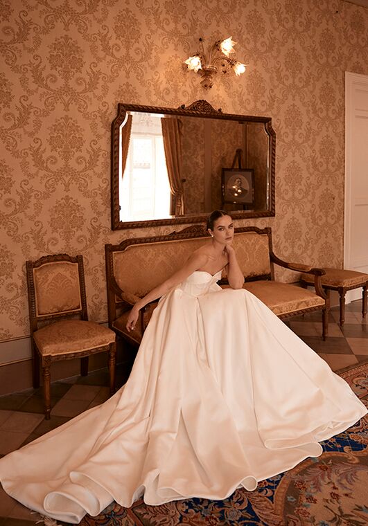 Soft flow by Ricca Sposa Atelier Boudica 25-005(3) A-Line Wedding Dress - 6