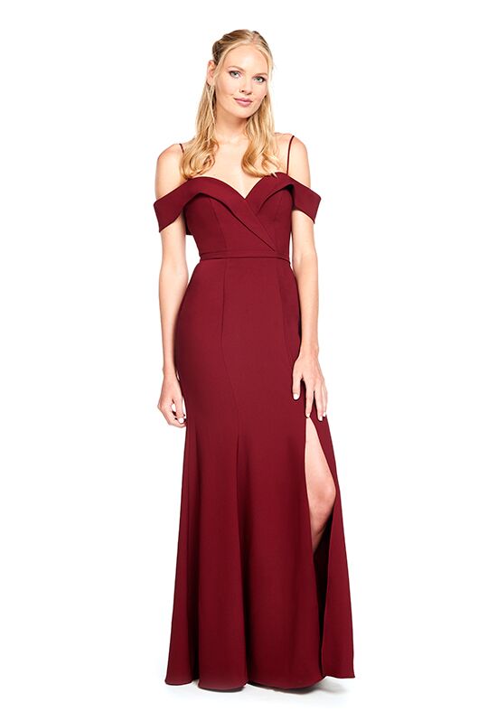 Bari Jay Bridesmaids 2022 Off the Shoulder Bridesmaid Dress - 1