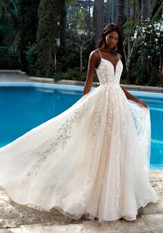 Demetrios 1199 A-Line Wedding Dress