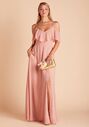 Birdy Grey Jane Convertible Dress in Dusty Rose V-Neck Bridesmaid Dress - thumbnail - 3