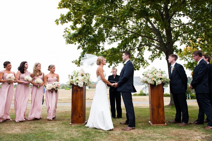 Pink Bridesmaid Dresses