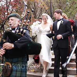 Bagpipe Ceremony Exit