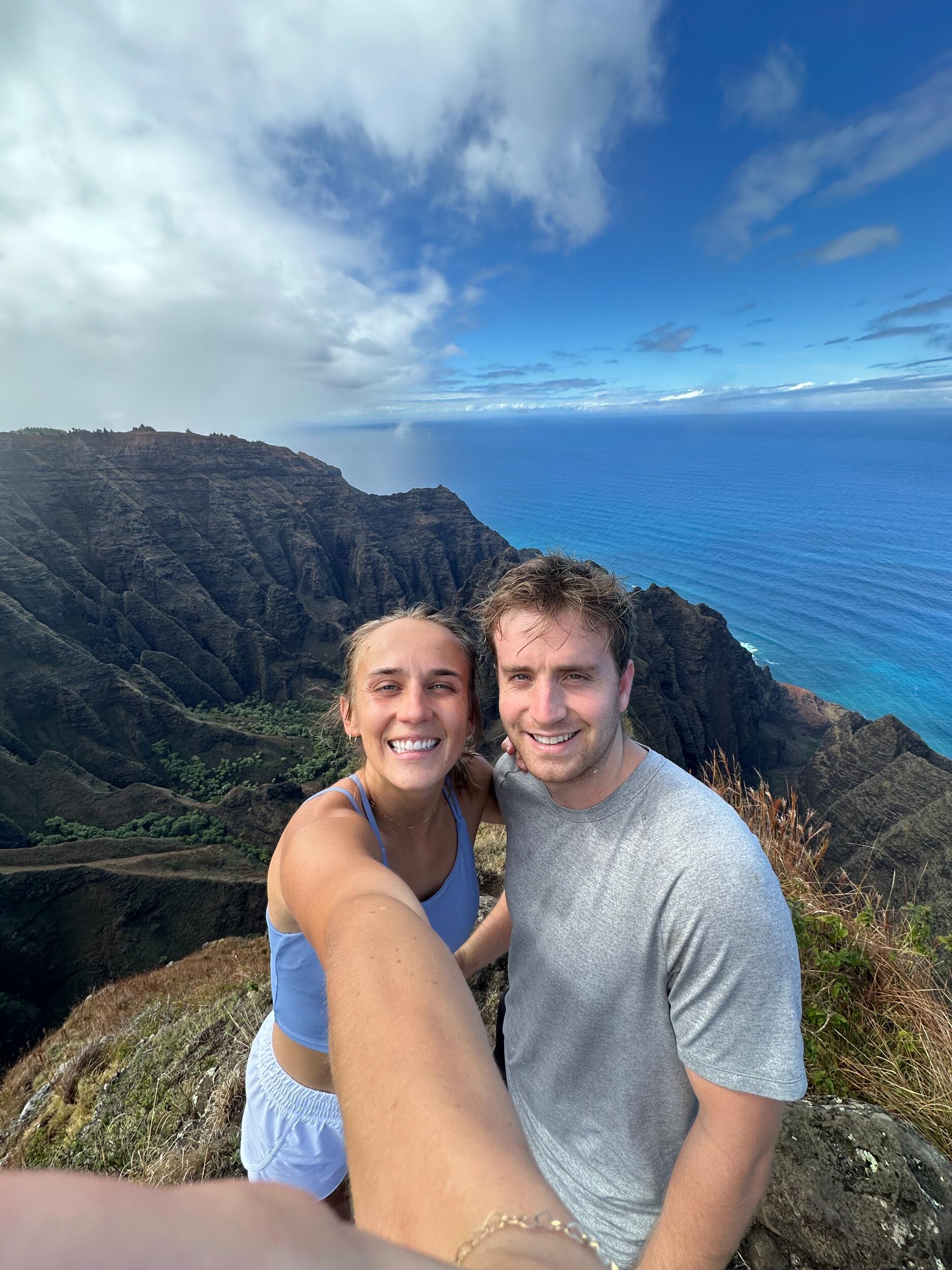 Ever since Josh moved, we've been traveling, working, making dinner, golfing, playing tennis, and trying to spend most of our time outside enjoying the California weather.