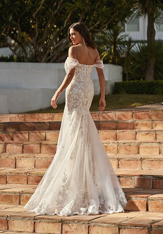 Simply Val Stefani Torrey Mermaid and Trumpet Wedding Dress - 2