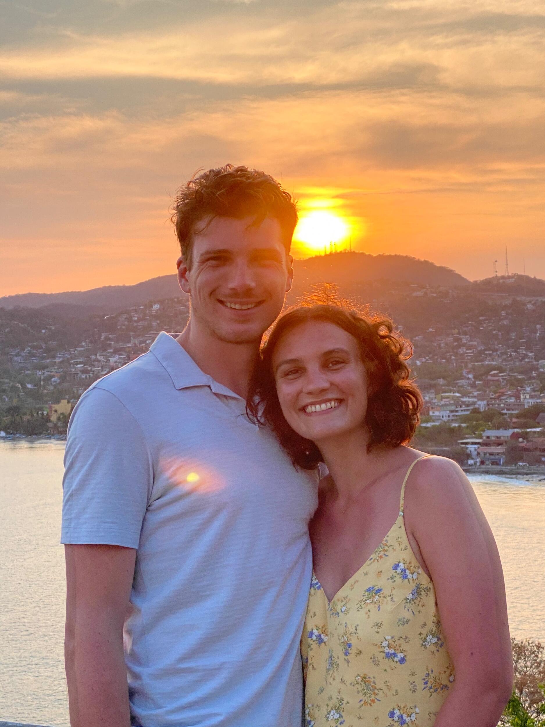 Matt graduated from college! His ceremony was remote so we celebrated in Mexico as a family.