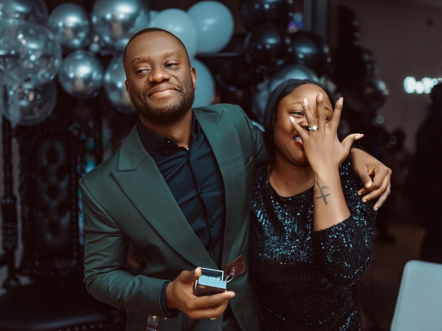 Picture of Love's Celebration: Gerald & Tryphaena Tie the knot.